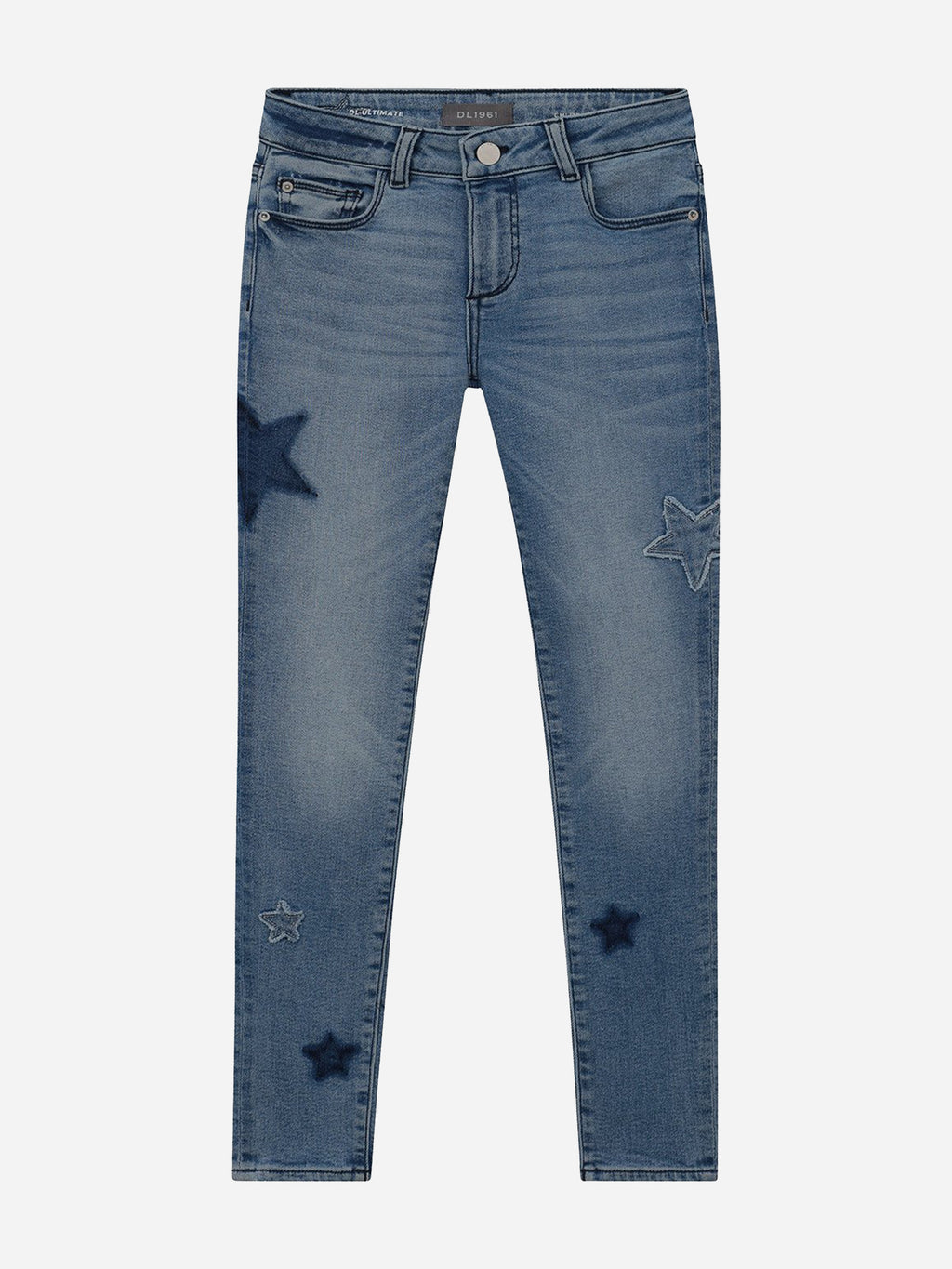 DL1961 Toddler Girls' Chloe Skinny Jeans - Saint Bernard