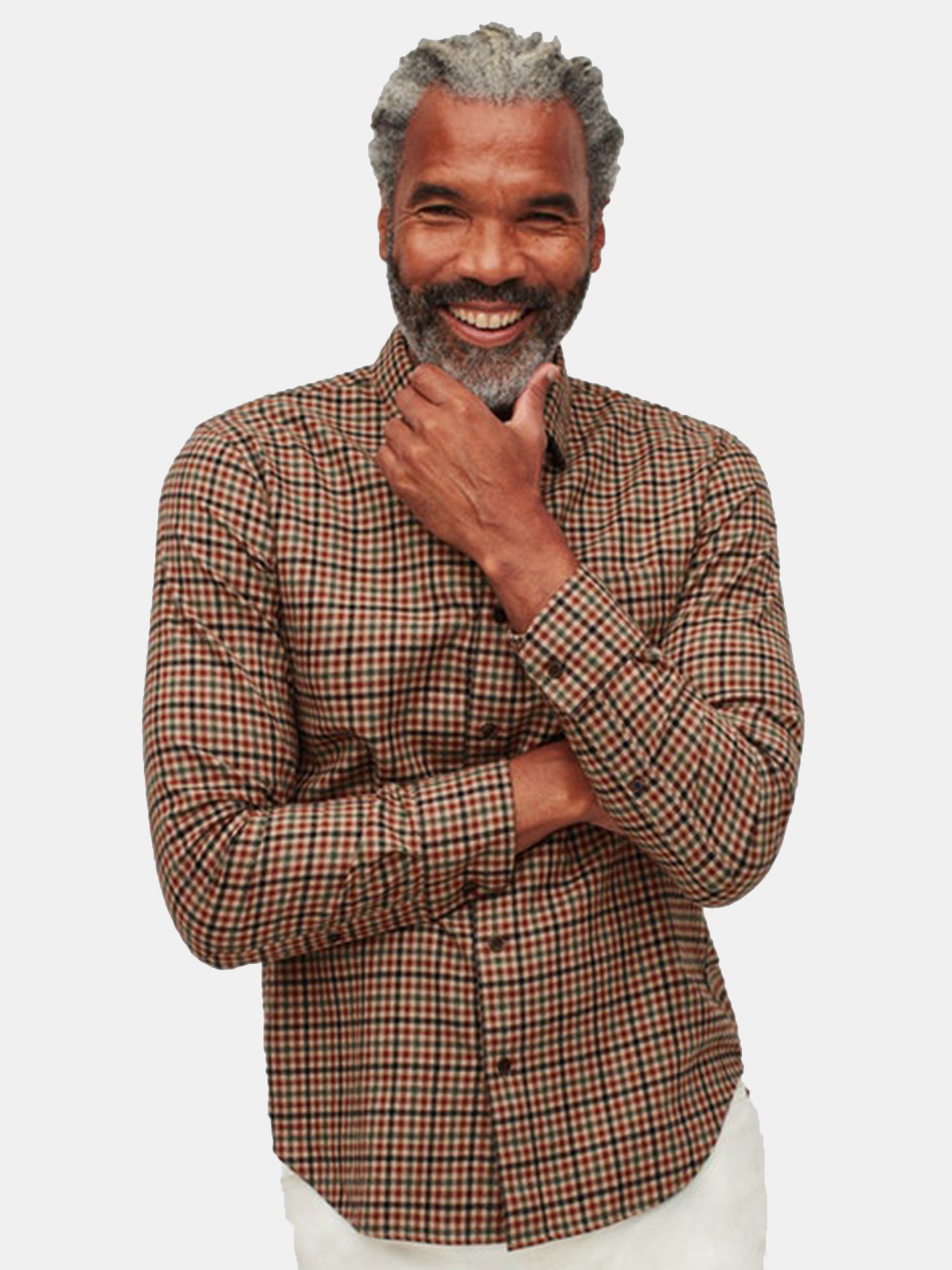 Bonobos Men's Lightweight Flannel Shirt - Saint Bernard