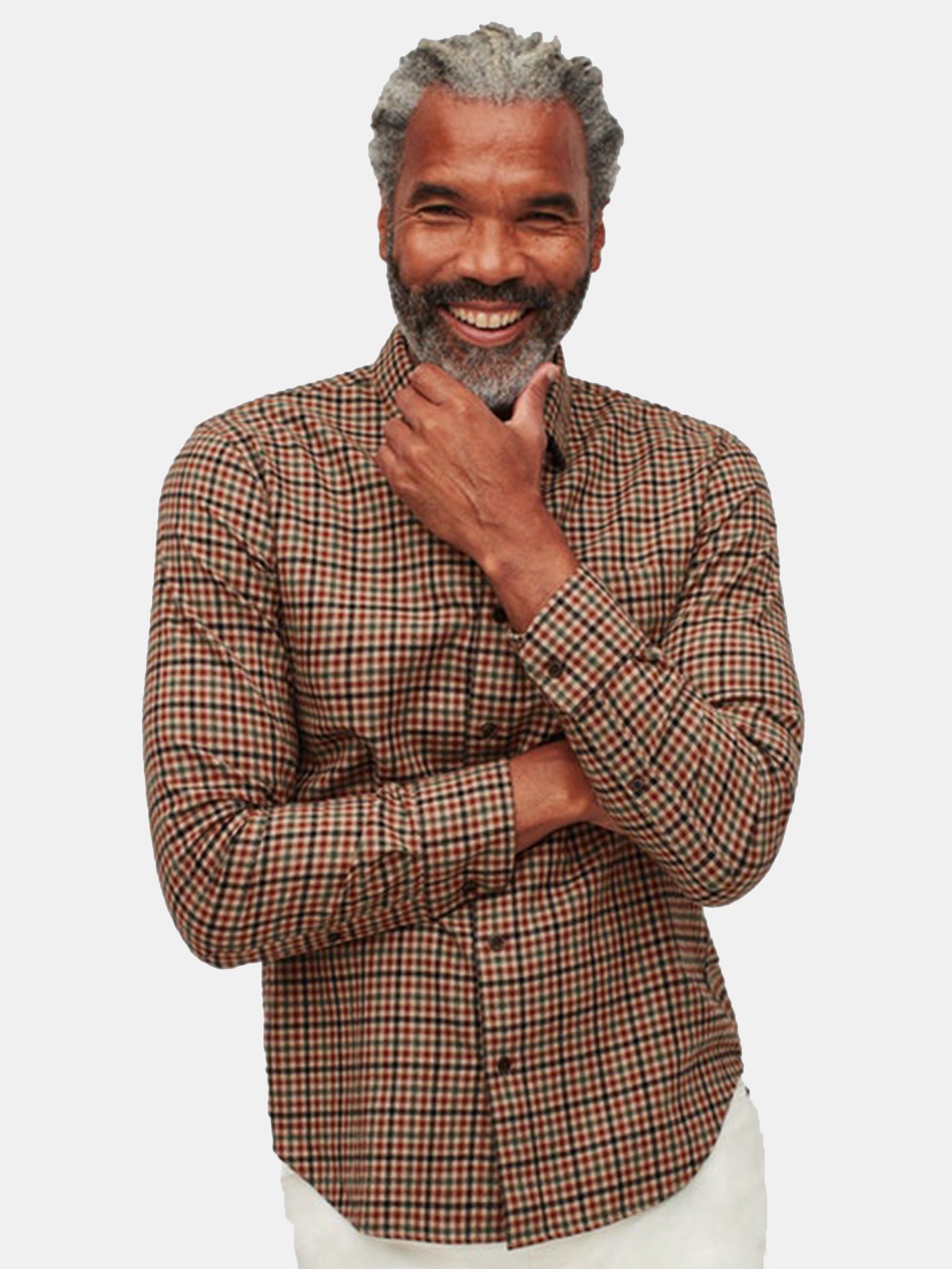 Bonobos Men's Lightweight Flannel Shirt - Saint Bernard