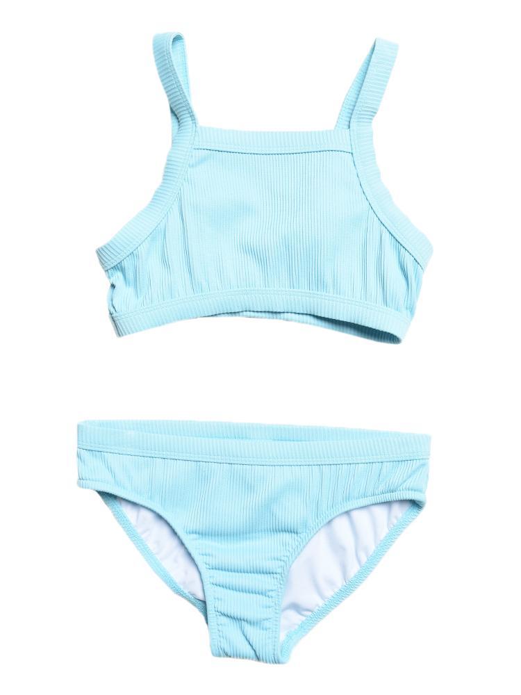 Seafolly Girls' Gypsy Dream Rib Tankini - Saint Bernard