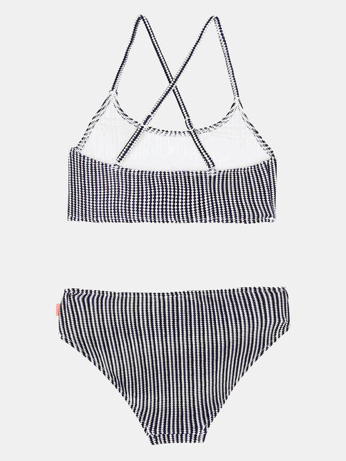Seafolly Girls' Striped Tankini Set