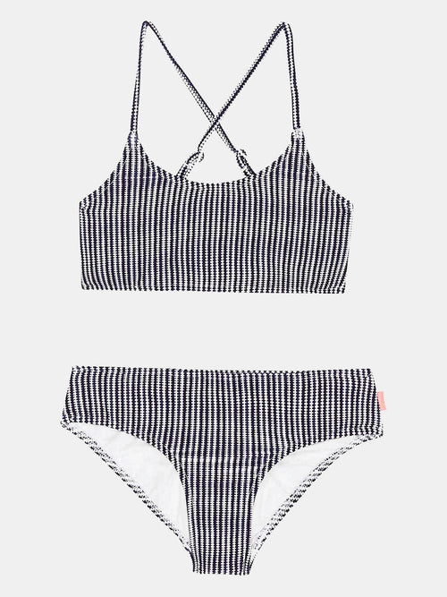 Seafolly Girls' Striped Tankini Set