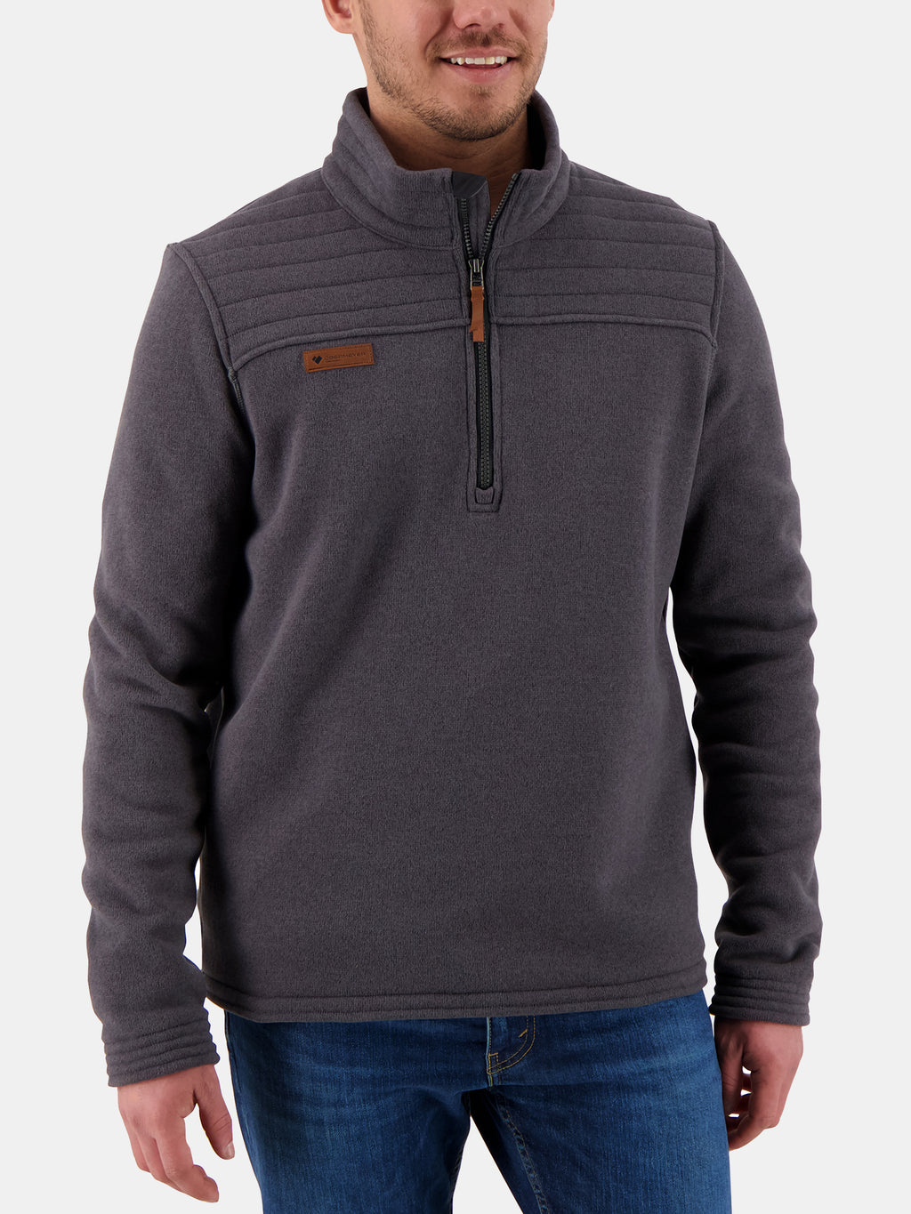 Obermeyer Men's Jace Fleece Pullover - Saint Bernard