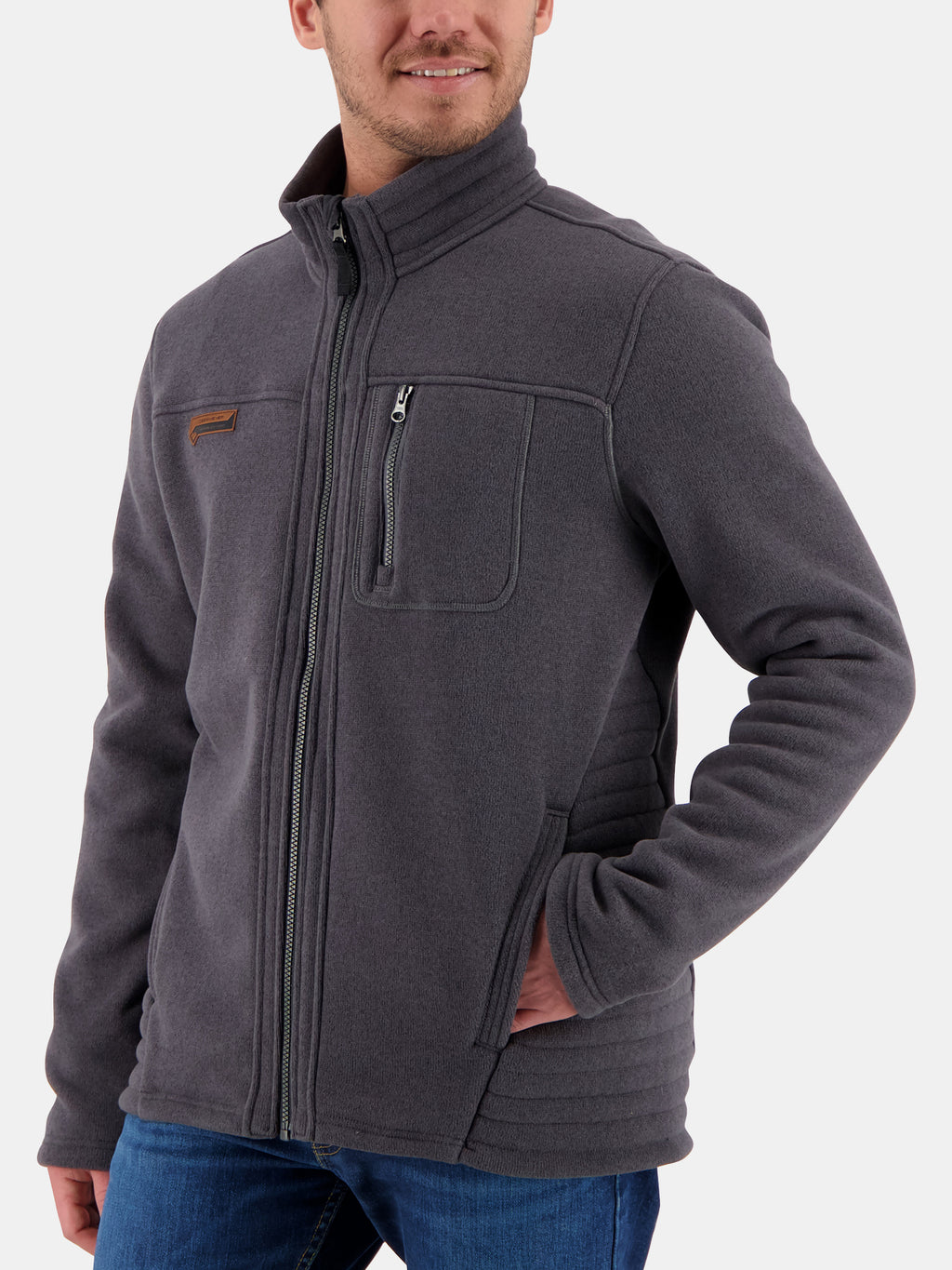 Obermeyer Men's Joshua Fleece Jacket - Saint Bernard