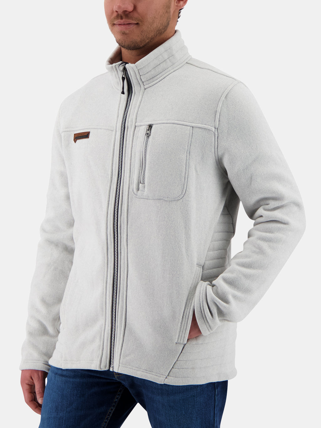 Obermeyer Men's Joshua Fleece Jacket - Saint Bernard