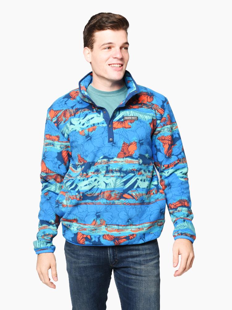 Obermeyer Men's Boulder Fleece Sweater - Saint Bernard