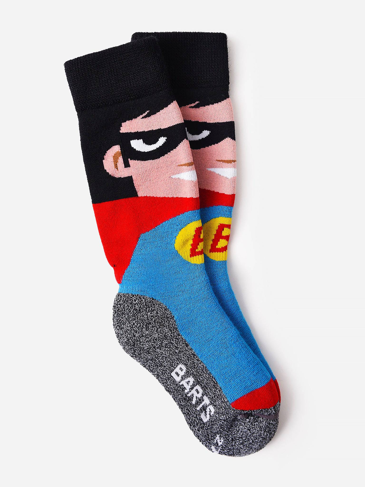 Barts Kids' Super Hero Ski Sock - Saint Bernard