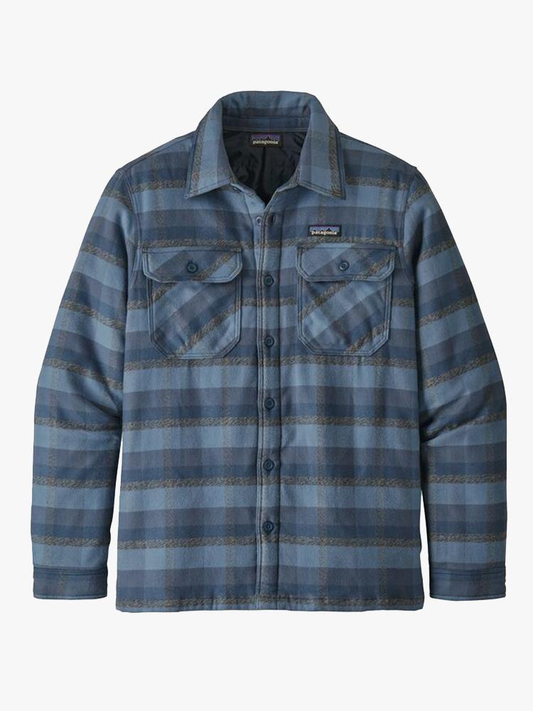 Patagonia Men's Insulated Fjord Flannel Jacket - Saint Bernard