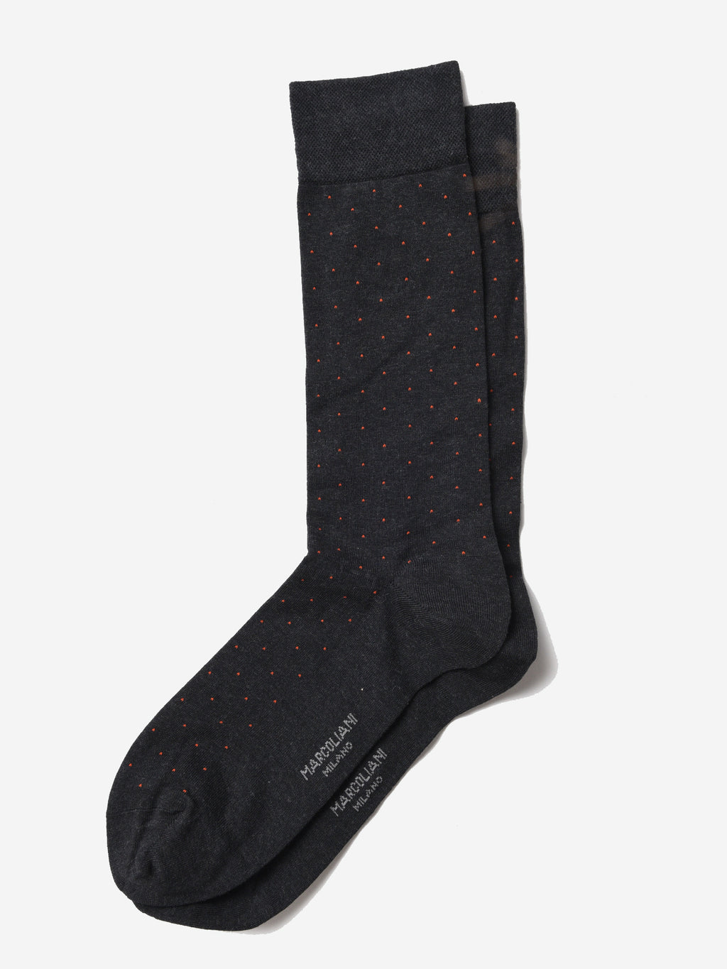Marcoliani Men's Pin Classic Dress Sock - Saint Bernard