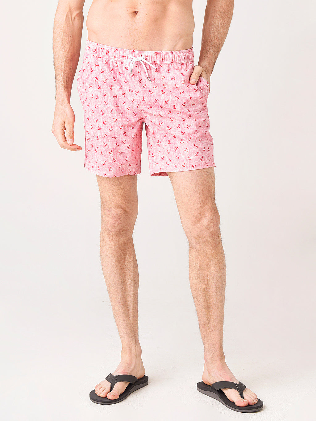 Bonobos Men's Riviera Recycled E-Waist 7" Swim Trunk - Saint Bernard