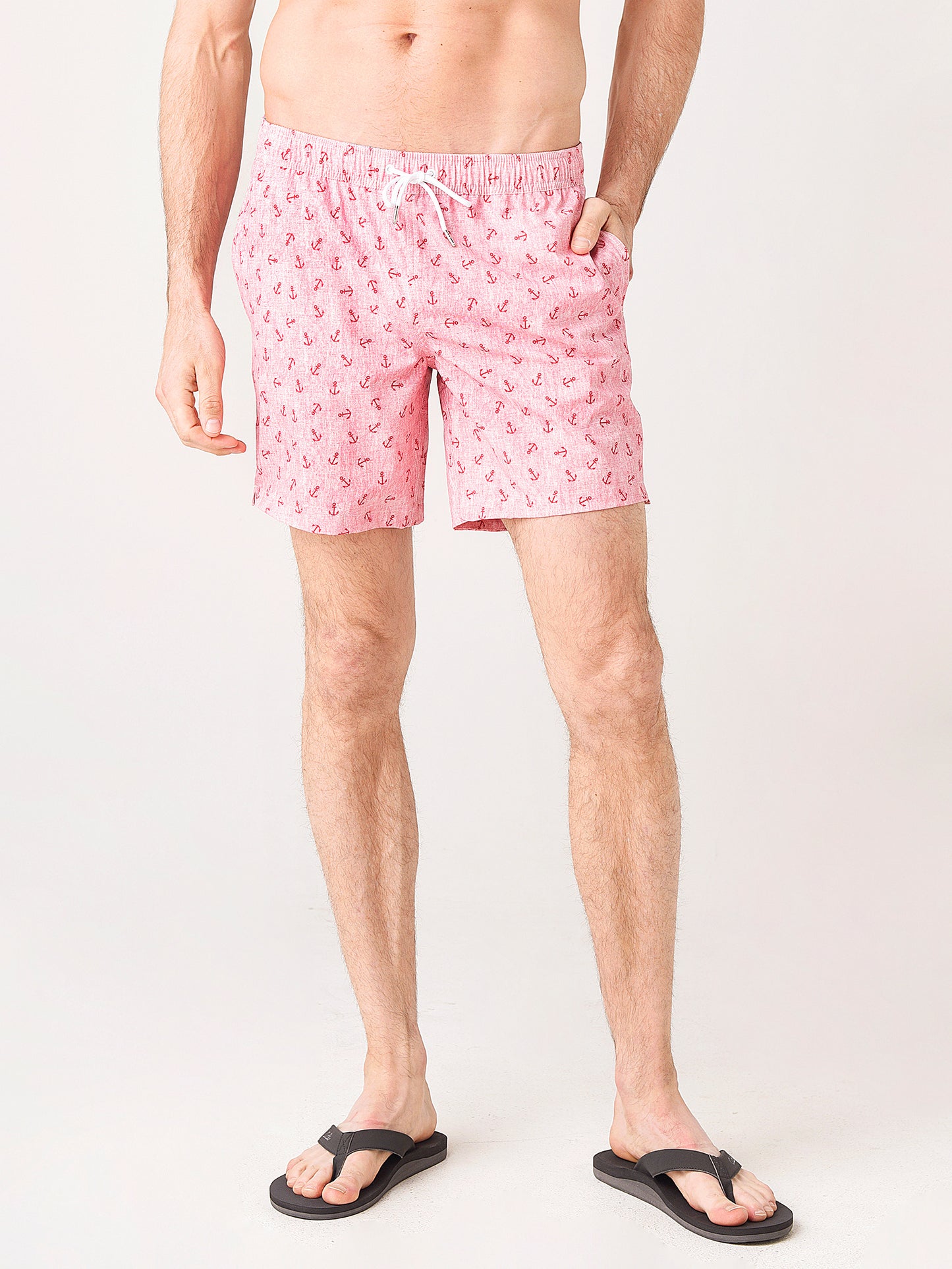 Bonobos Men's Riviera Recycled E-Waist 7" Swim Trunk - Saint Bernard