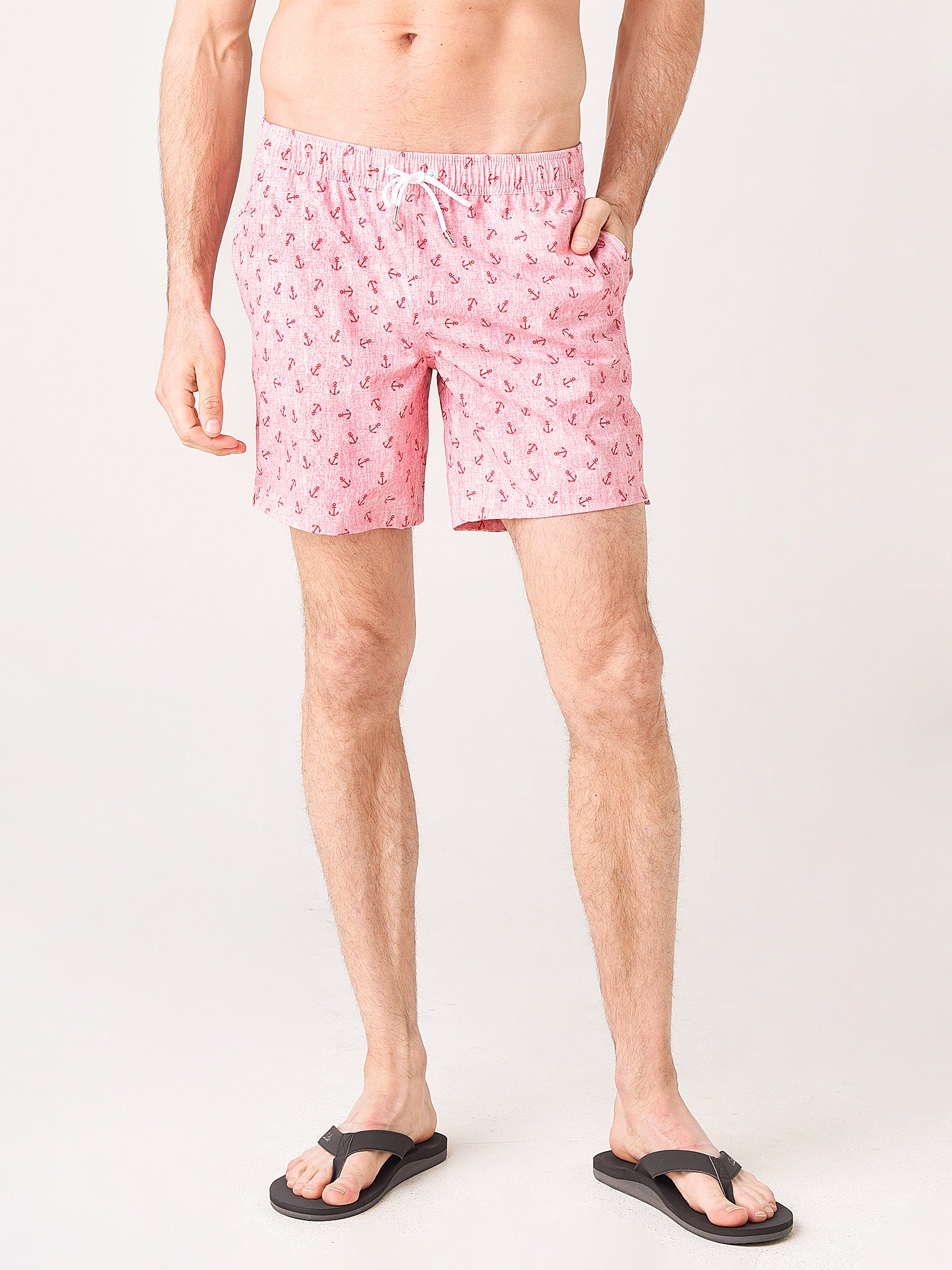 Bonobos Men's Riviera Recycled E-Waist 7" Swim Trunk - Saint Bernard