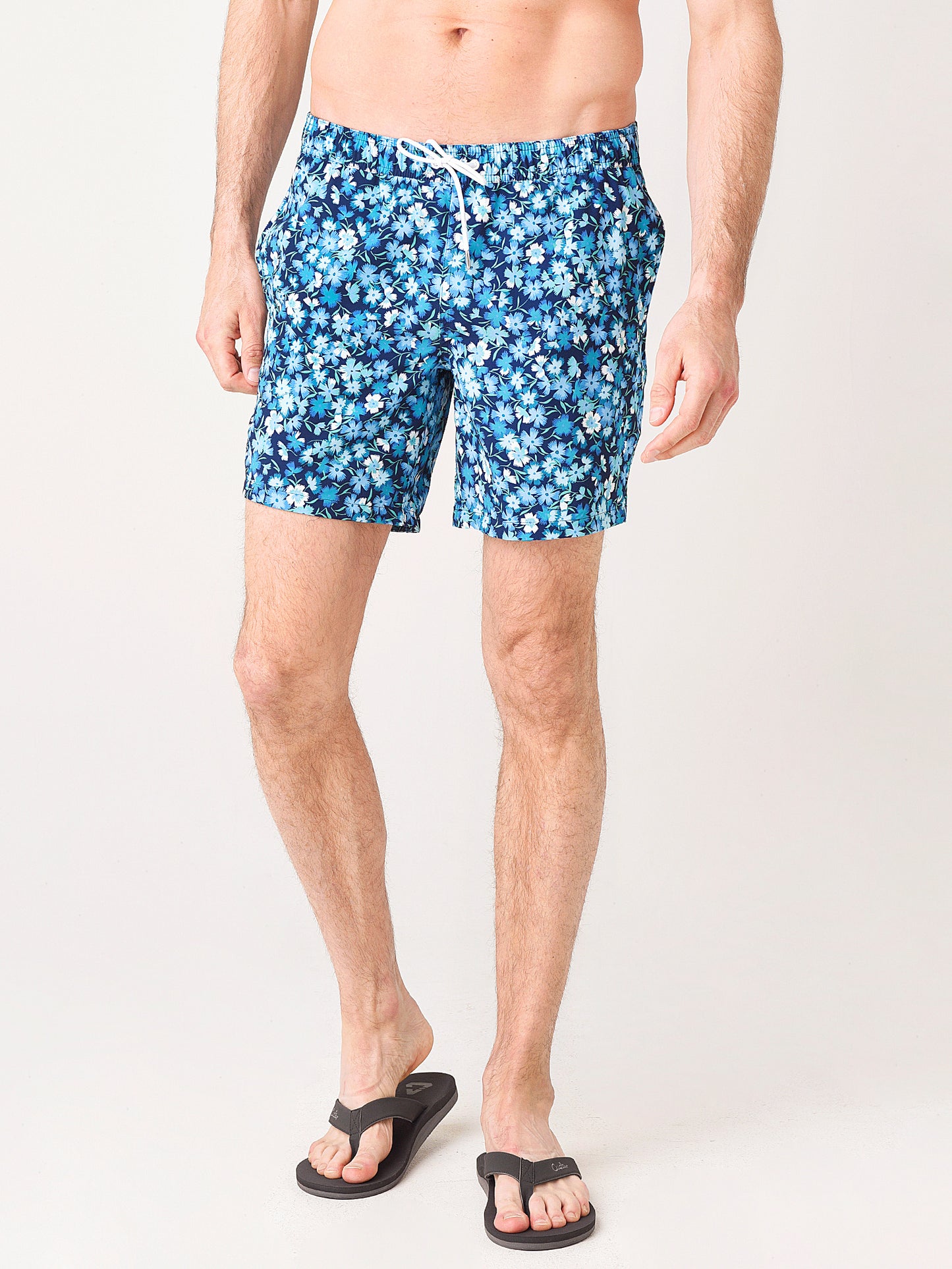 Bonobos Men's Riviera Recycled E-Waist 7" Swim Trunk - Saint Bernard