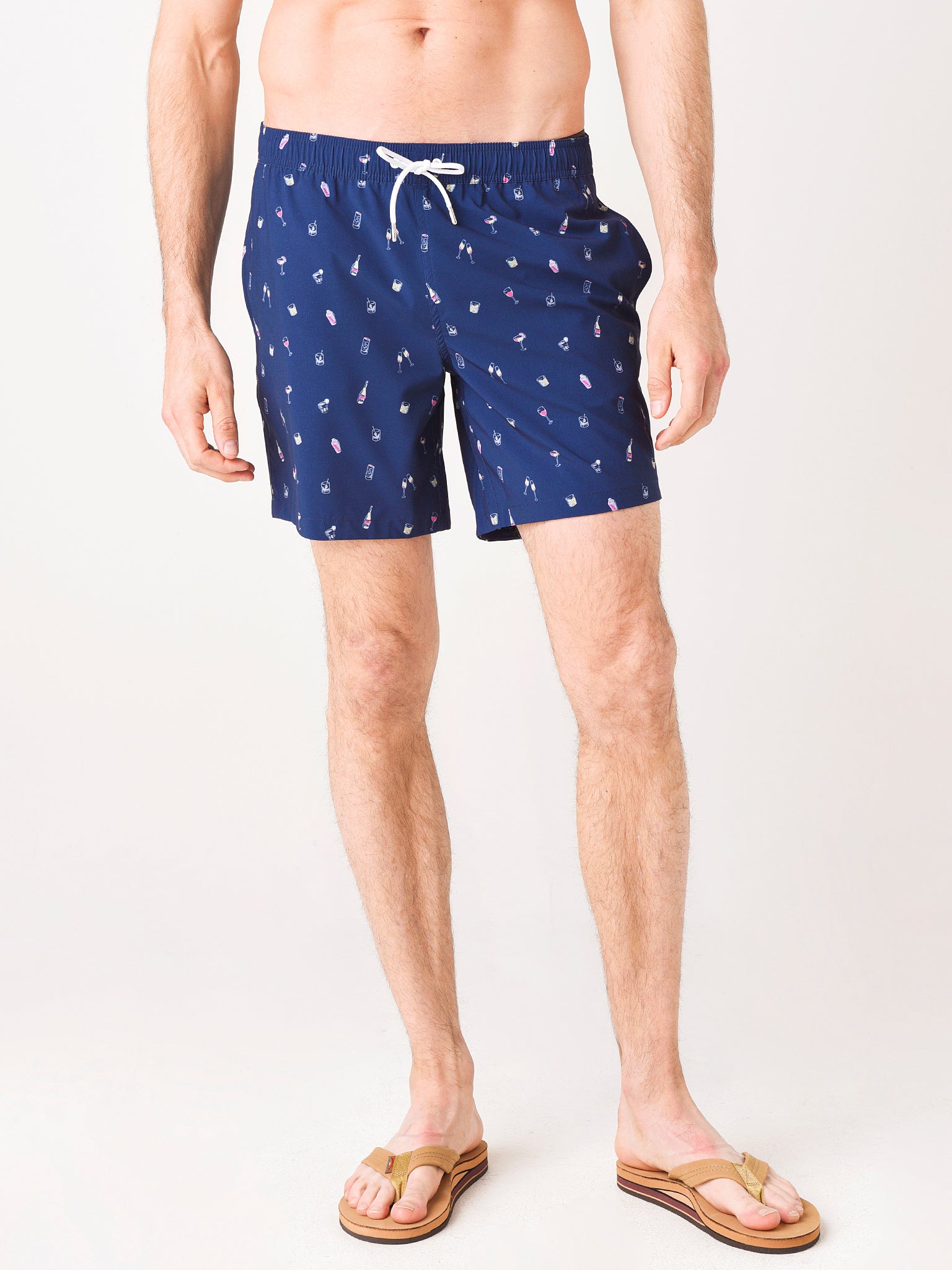 Bonobos Men's Riviera Recycled E-Waist 7" Swim Trunk - Saint Bernard