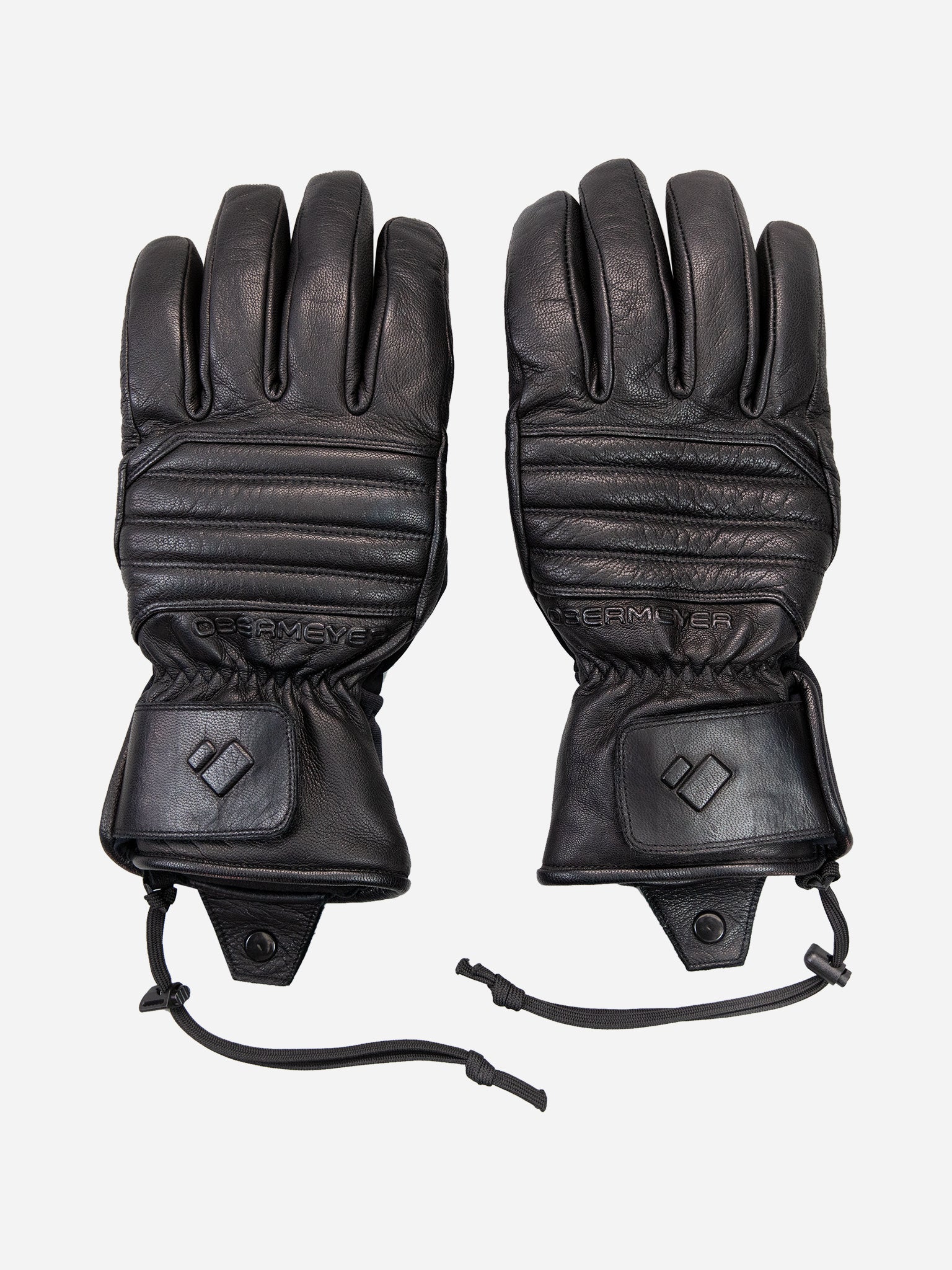Obermeyer Men's Leather Gloves - Saint Bernard