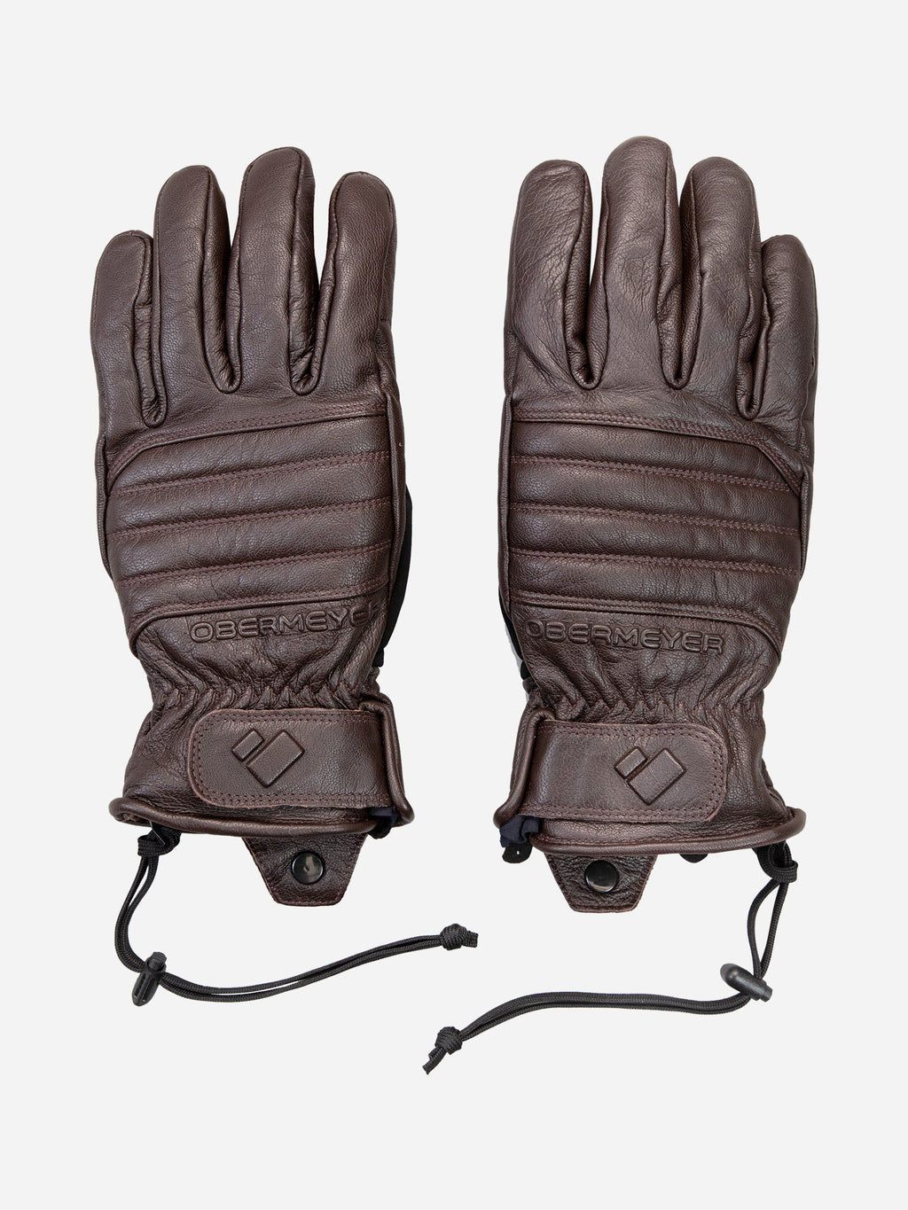 Obermeyer Men's Leather Gloves - Saint Bernard