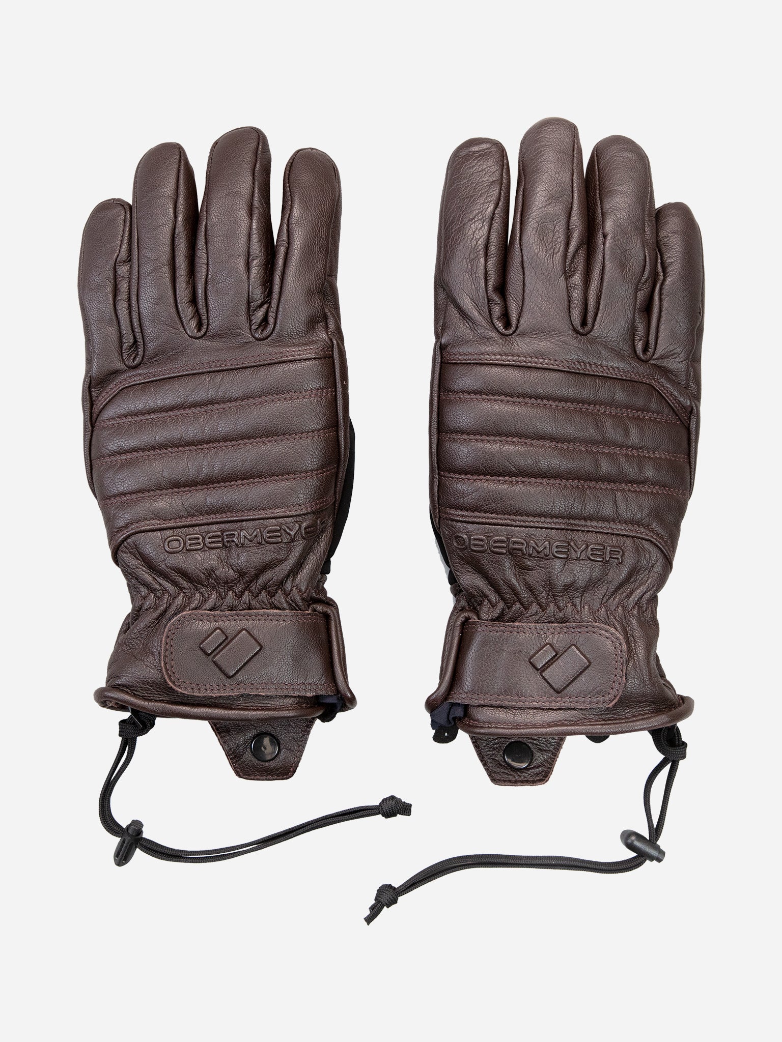 Obermeyer Men's Leather Gloves - Saint Bernard