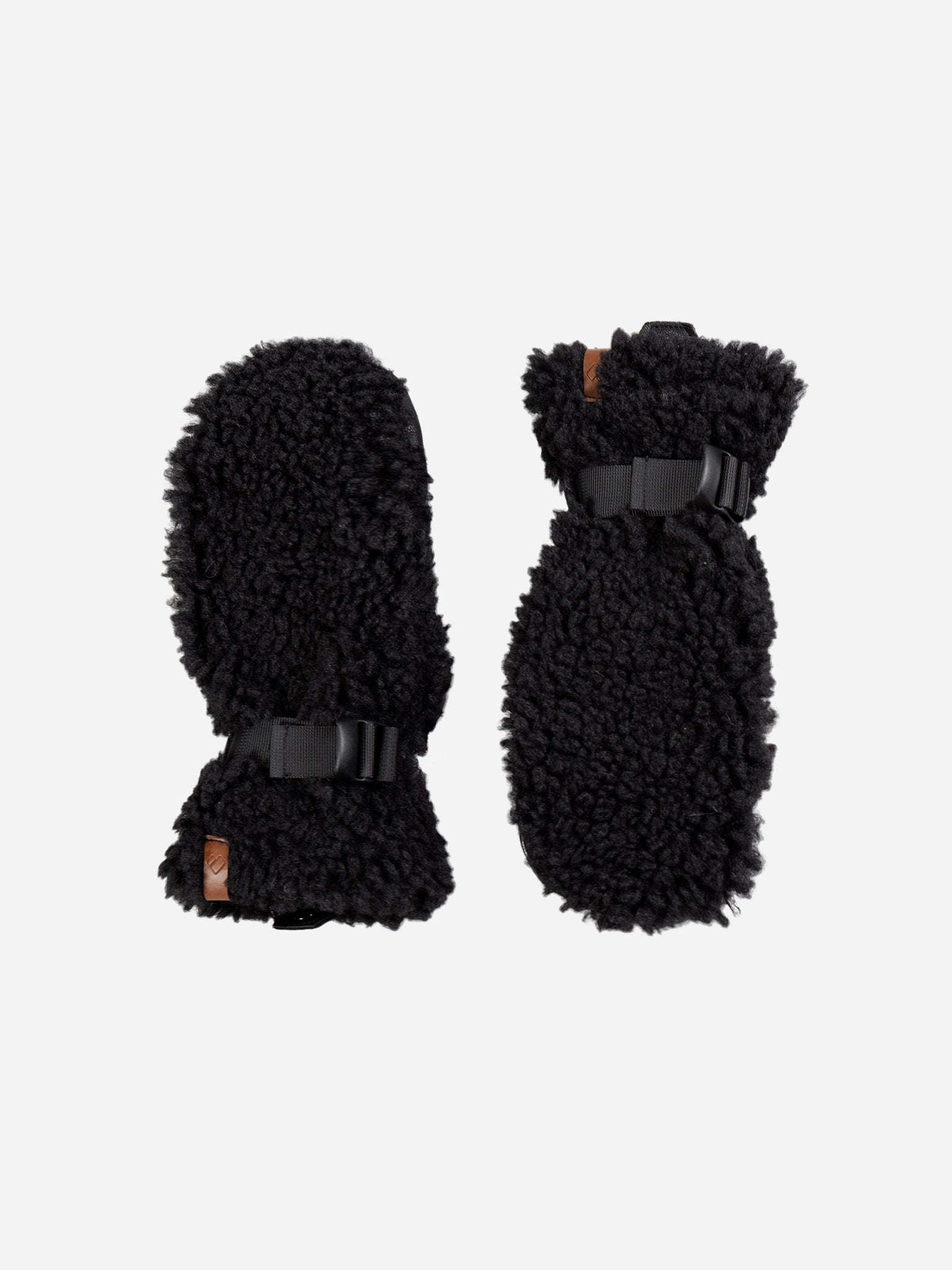Burton Black Hi Five Mitt Sherpa Fleece Liner Only Snow Ski Snowboarding Mittens