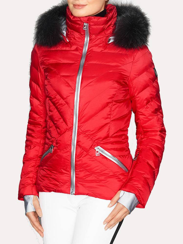 Toni Sailer Clementine Fur Jacket - Saint Bernard