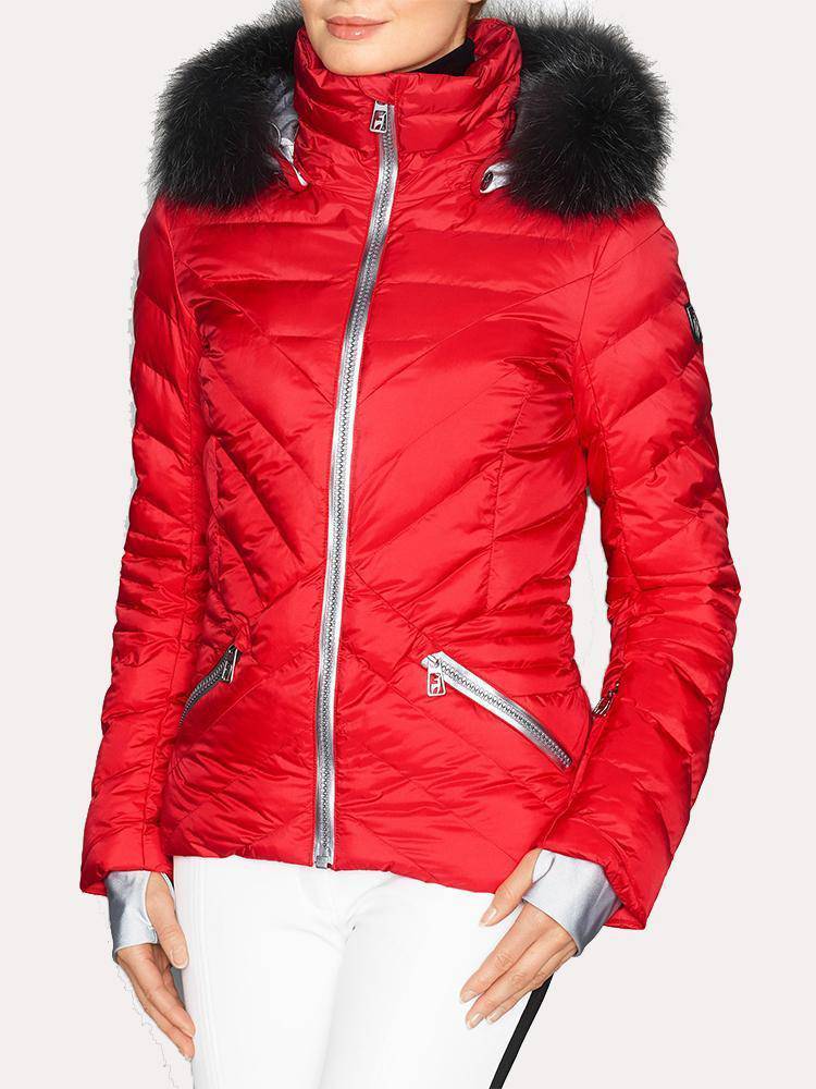 Toni Sailer Clementine Fur Jacket - Saint Bernard
