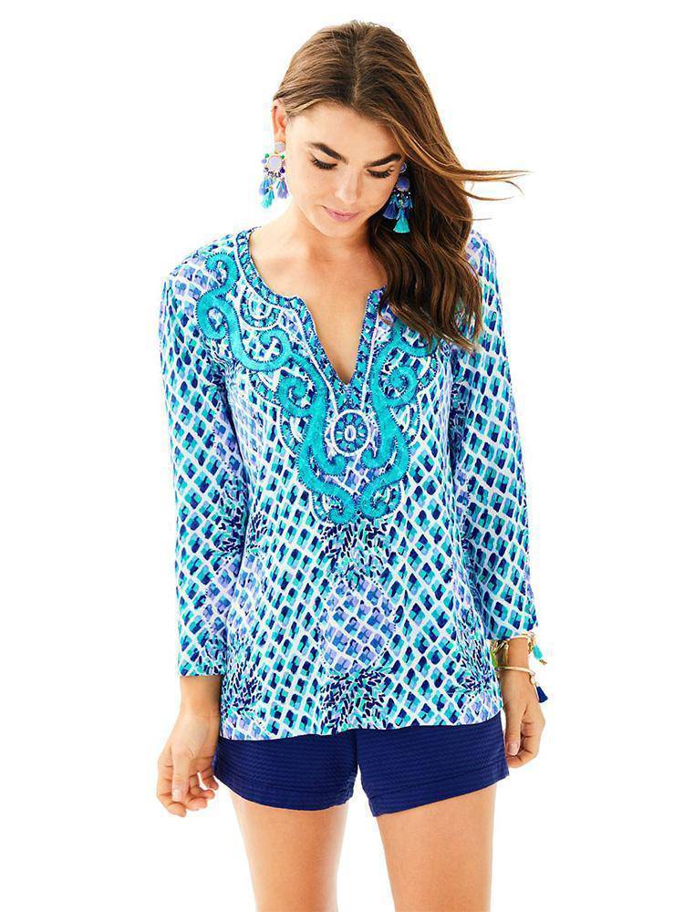 Lilly Pulitzer Amelia Island Tunic - Saint Bernard
