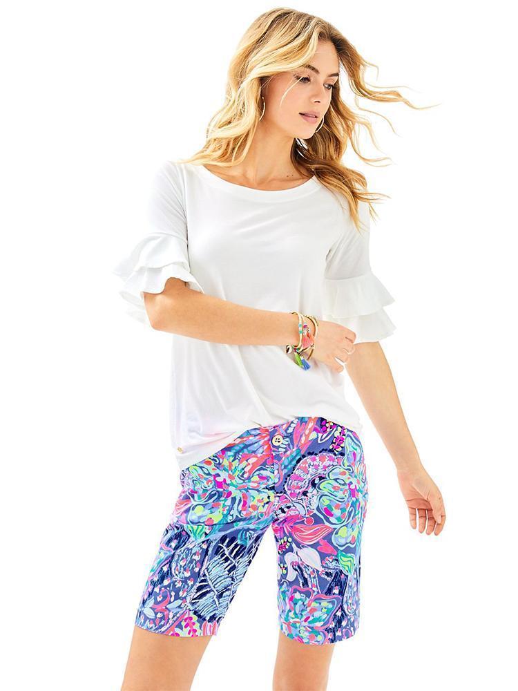 Lilly Pulitzer 10" Chipper Short - Saint Bernard