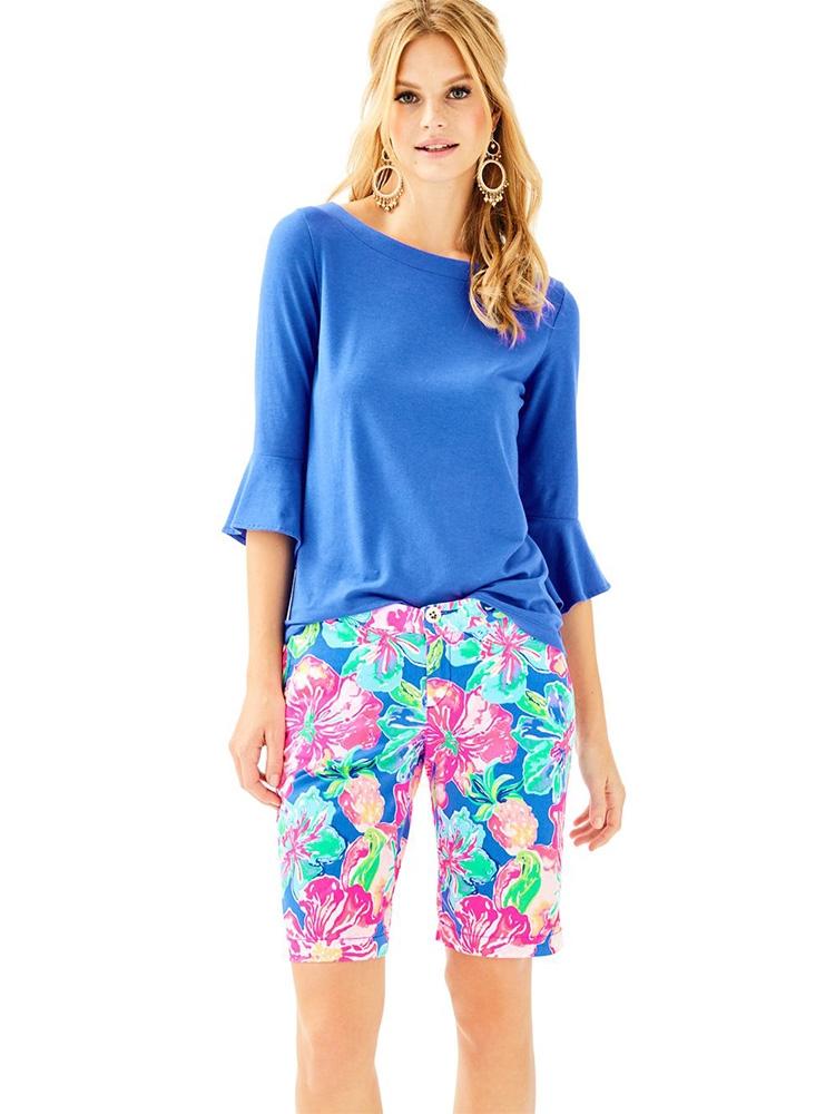 Lilly Pulitzer 10" Chipper Short - Saint Bernard