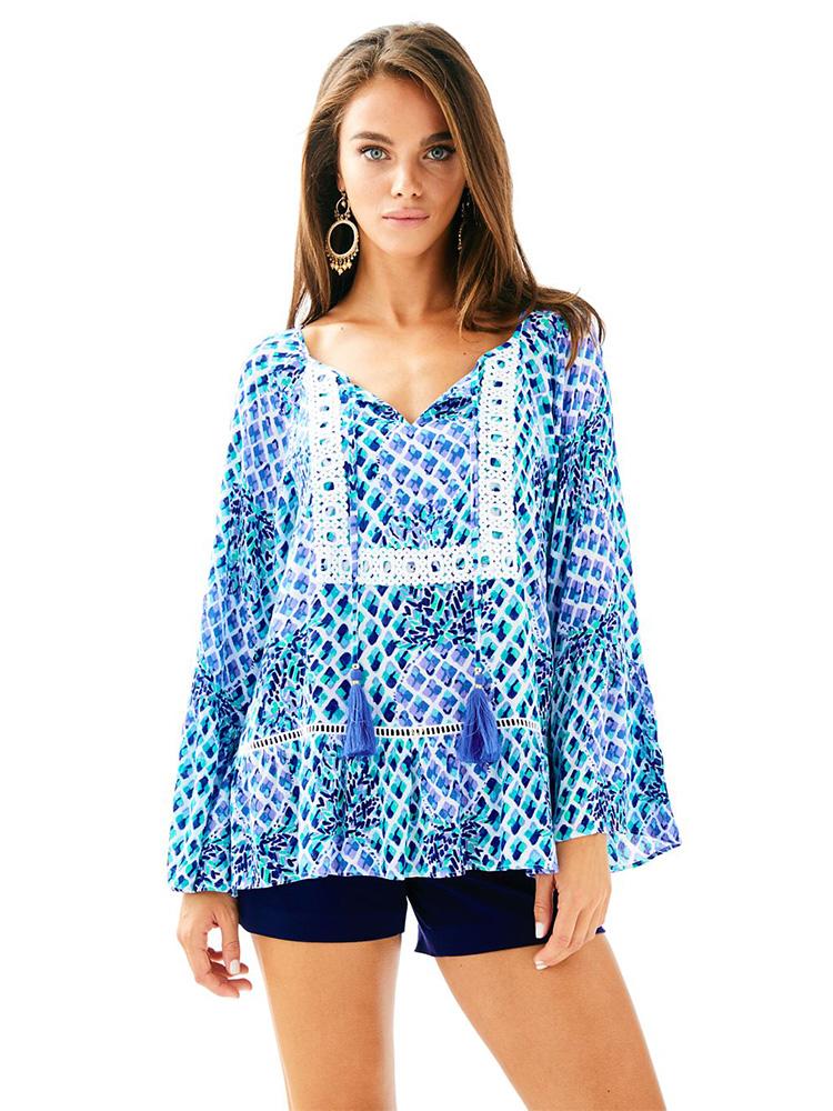 Lilly Pulitzer Amisa Top - Saint Bernard
