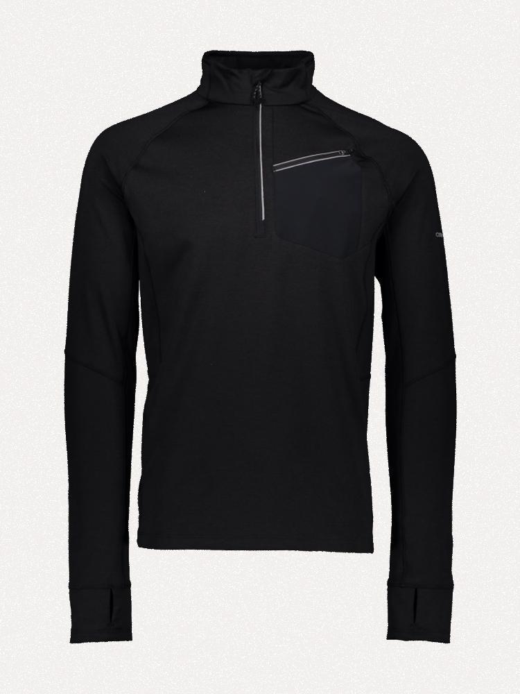 Obermeyer Men's Flex 1/4 Zip Baselayer Top - Saint Bernard