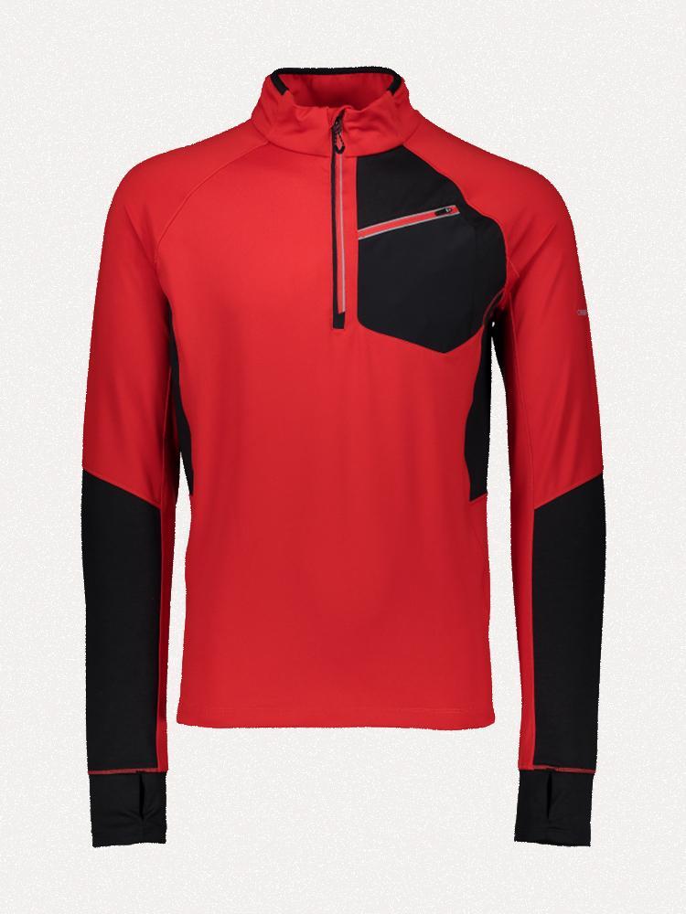 Obermeyer Men's Flex 1/4 Zip Baselayer Top - Saint Bernard
