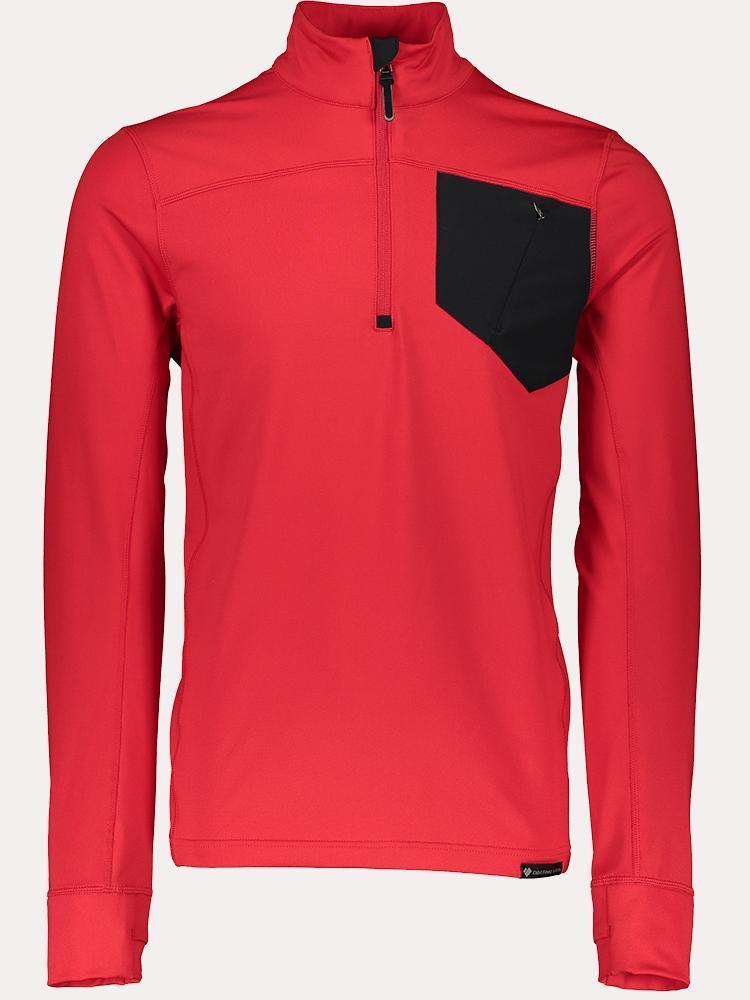 Obermeyer Men's Flex 1/4 Zip Baselayer Top - Saint Bernard