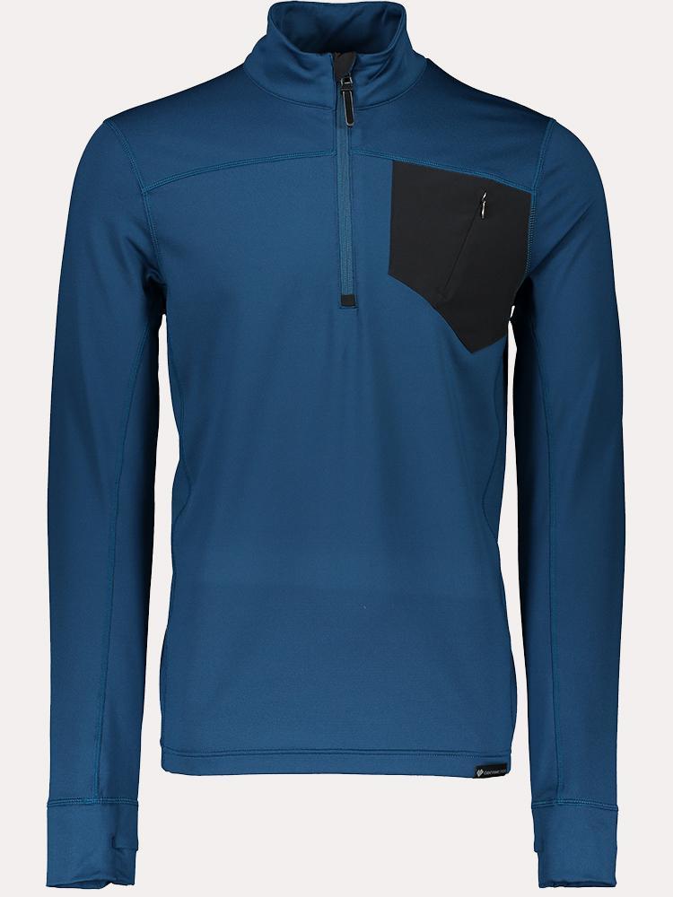 Obermeyer Men's Flex 1/4 Zip Baselayer Top - Saint Bernard
