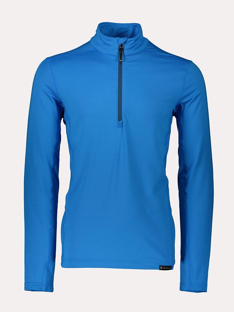Obermeyer Men's Lean 1/2 Zip Baselayer Top - Saint Bernard