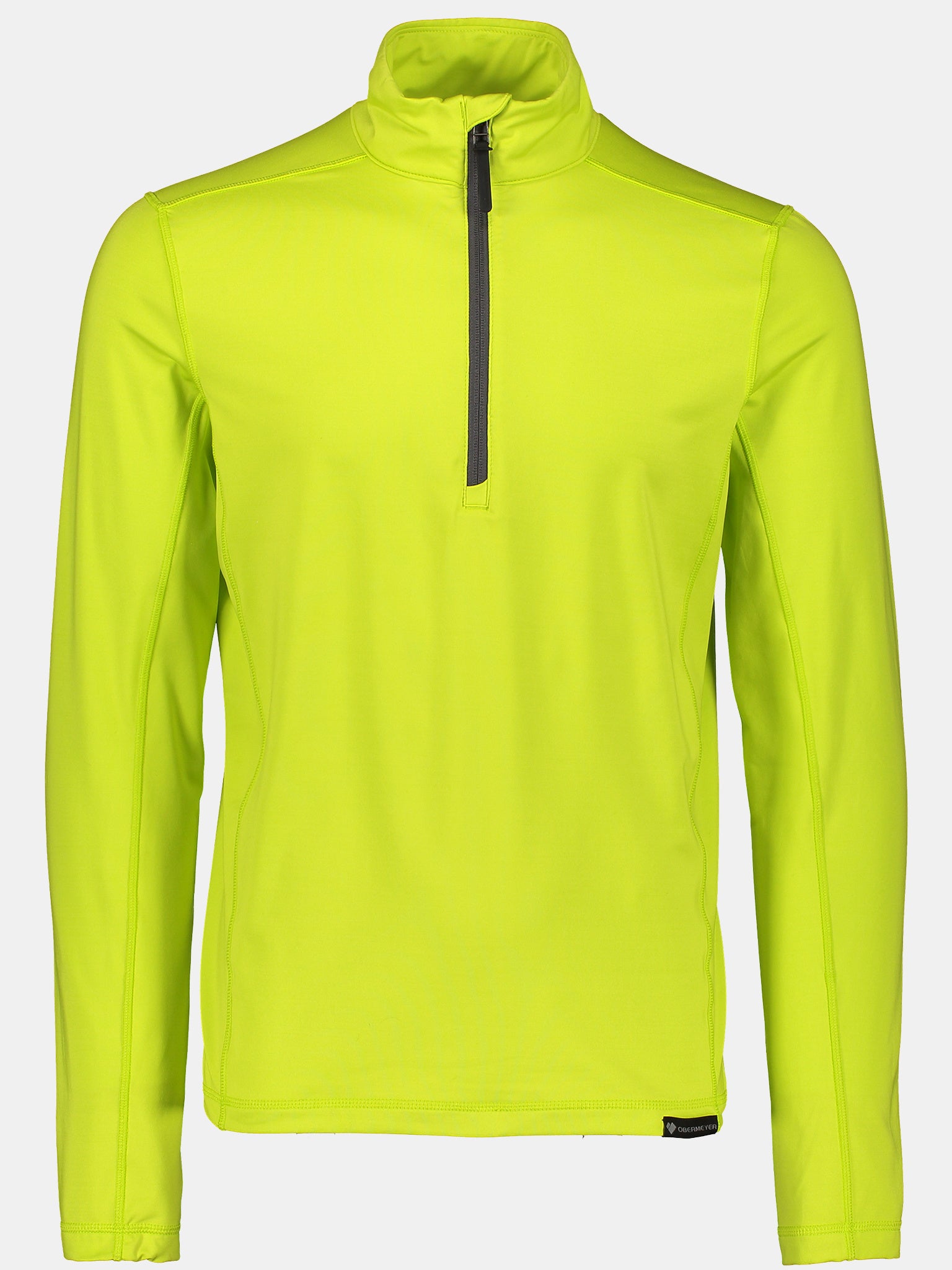 Obermeyer Men's Lean 1/2 Zip Baselayer Top - Saint Bernard