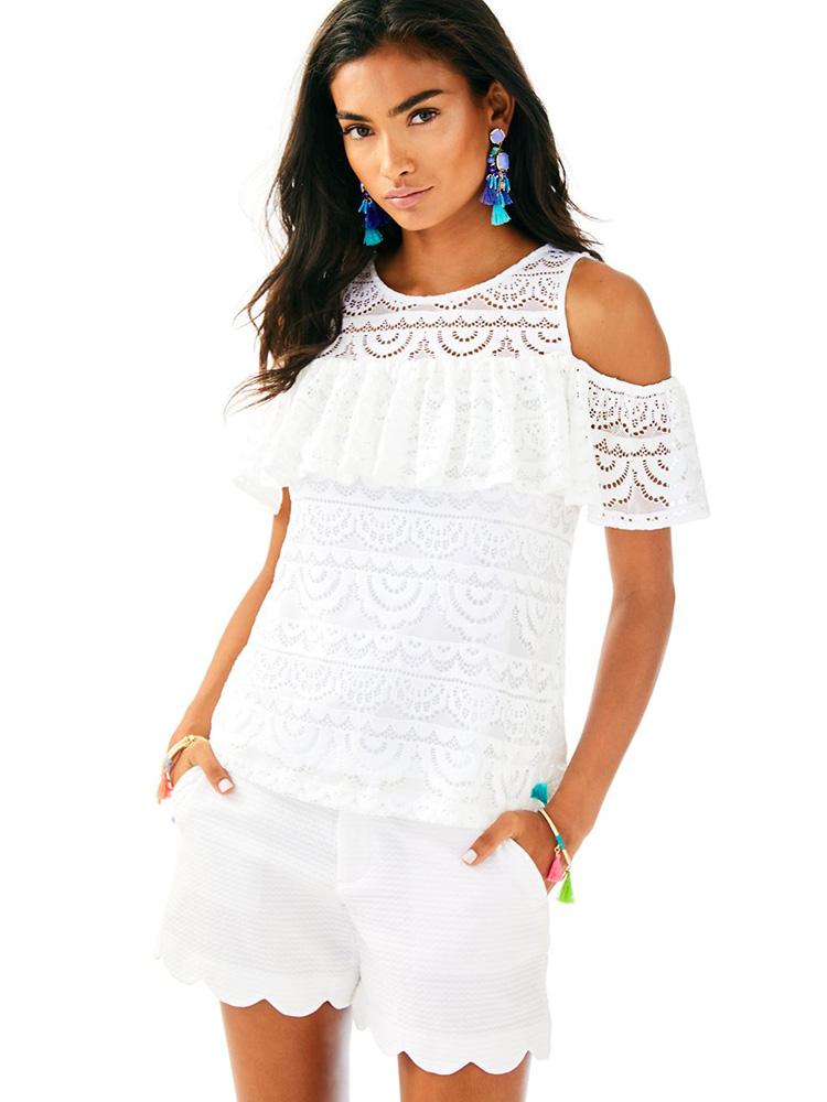 Lilly Pulitzer Lyra Top - Saint Bernard