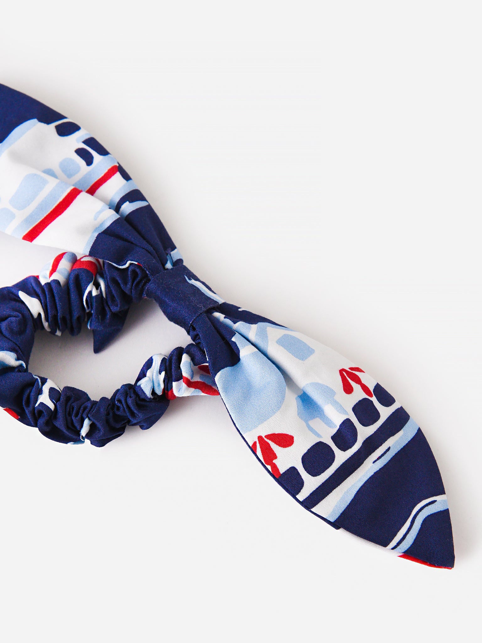 Classic Prep Tie Scrunchie - Saint Bernard