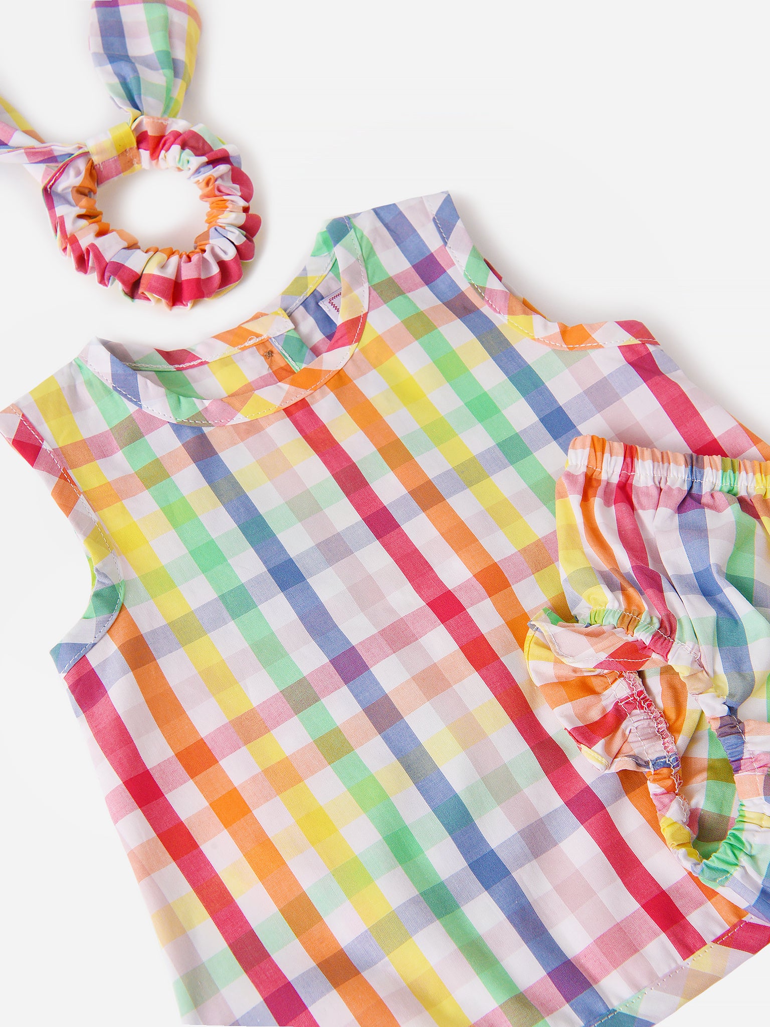 Classic Prep Baby Girls' Poppy Dress Bloomer Set - Saint Bernard