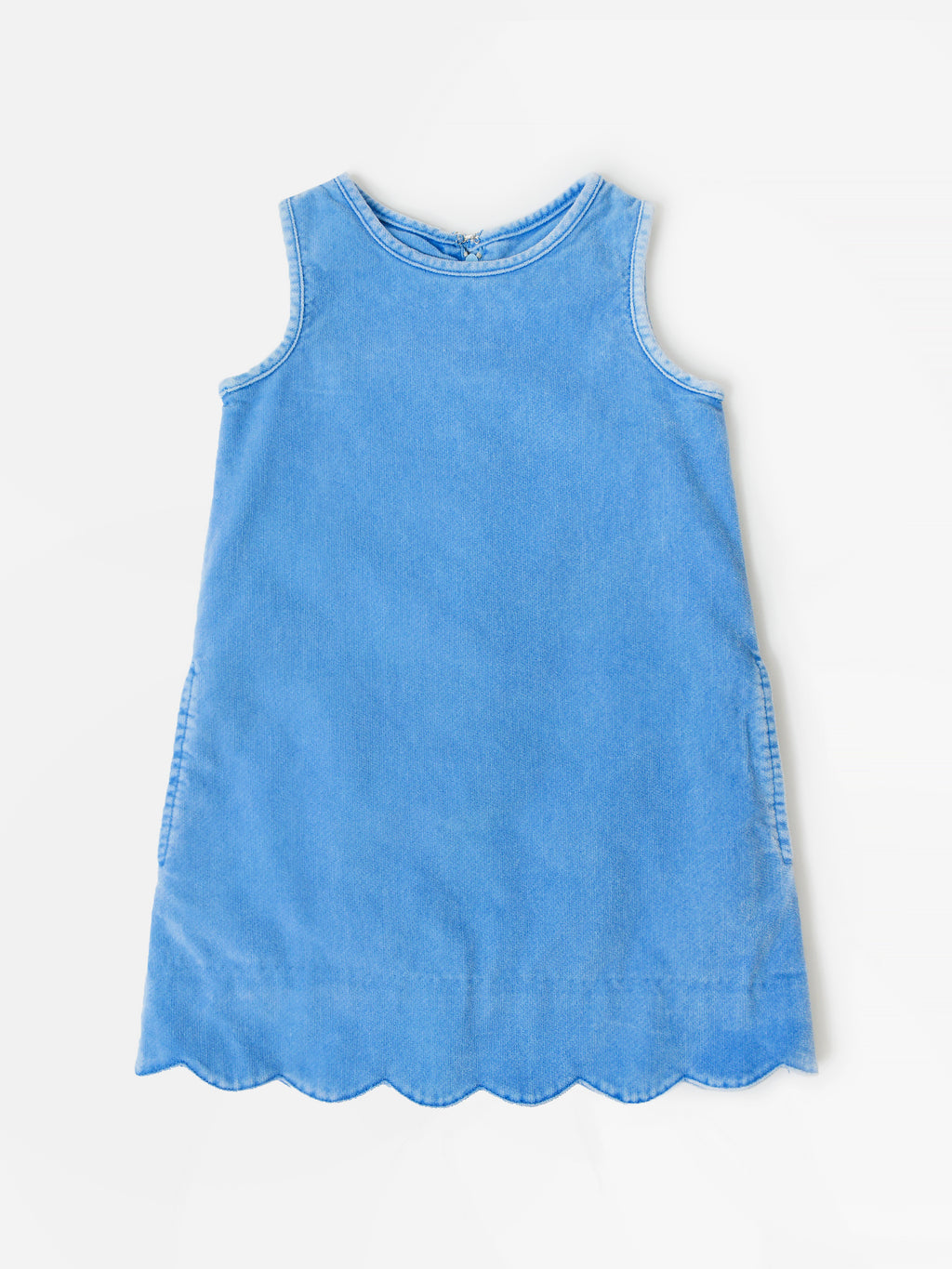 Classic Prep Girls' Piper Scallop Dress - Saint Bernard
