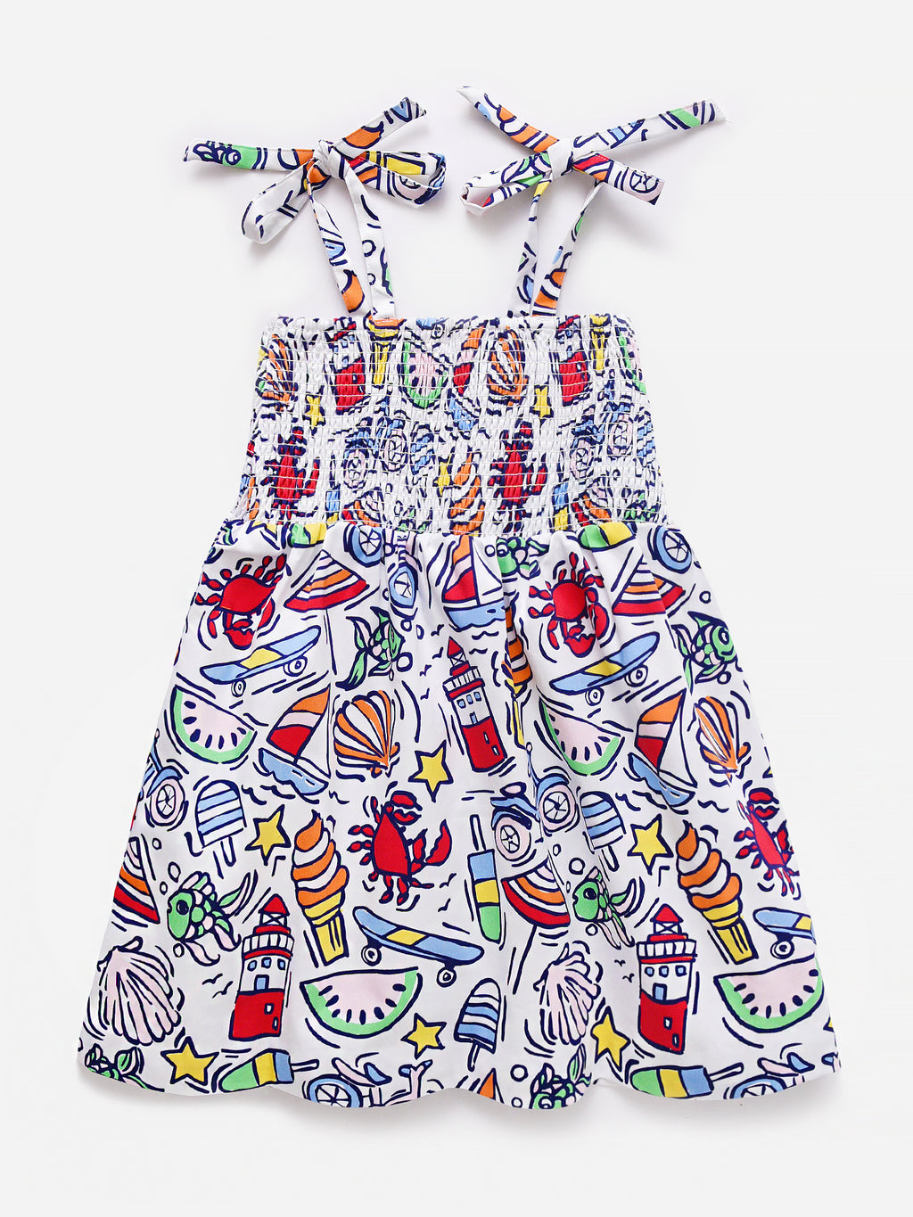 Classic Prep Toddler Girls' Hadley Dress - Saint Bernard