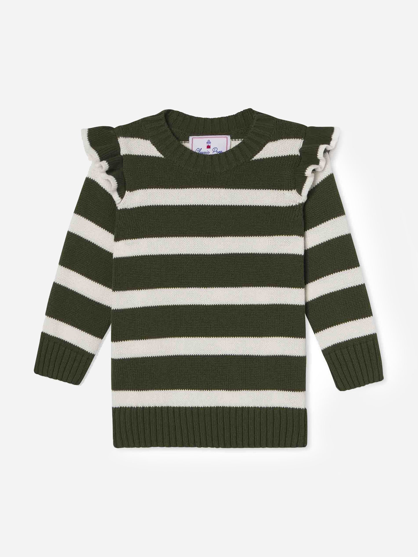 Classic Prep Girls' Caroline Anderson Stripe Sweater