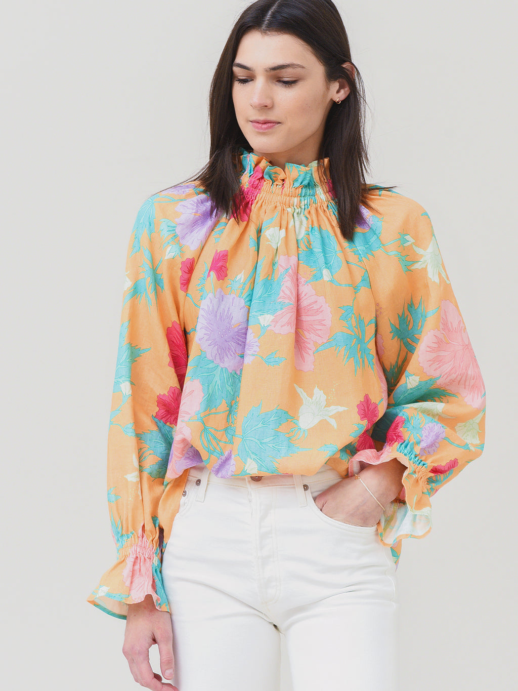 Ephemera Women's Garland Blouse - Saint Bernard