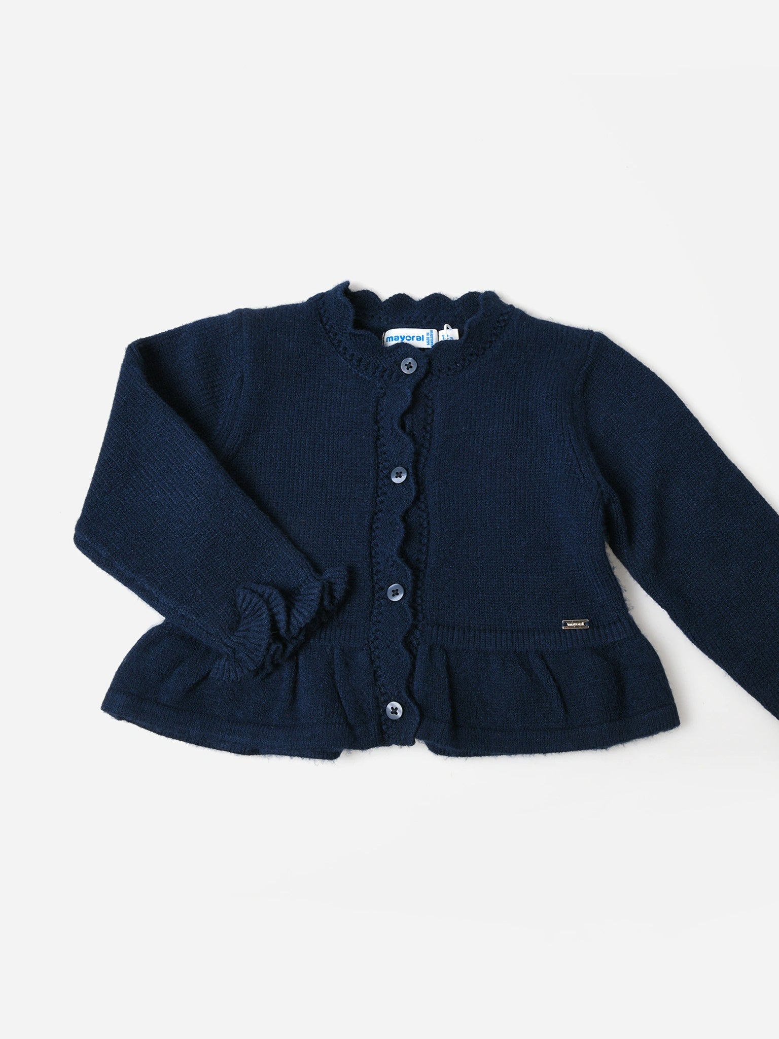 Mayoral Baby Girls' Knit Cardigan - Saint Bernard