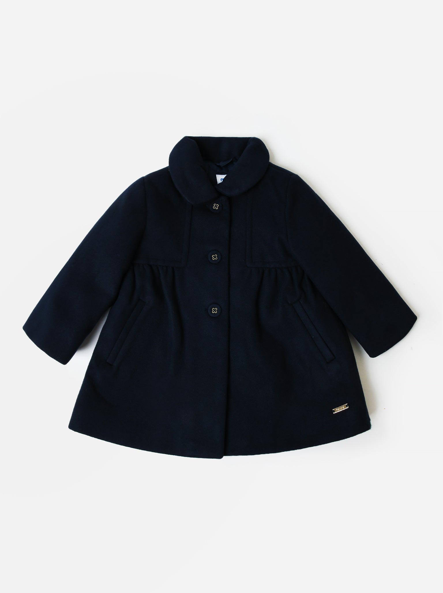 Mayoral Baby Girls' Woolen Coat - Saint Bernard