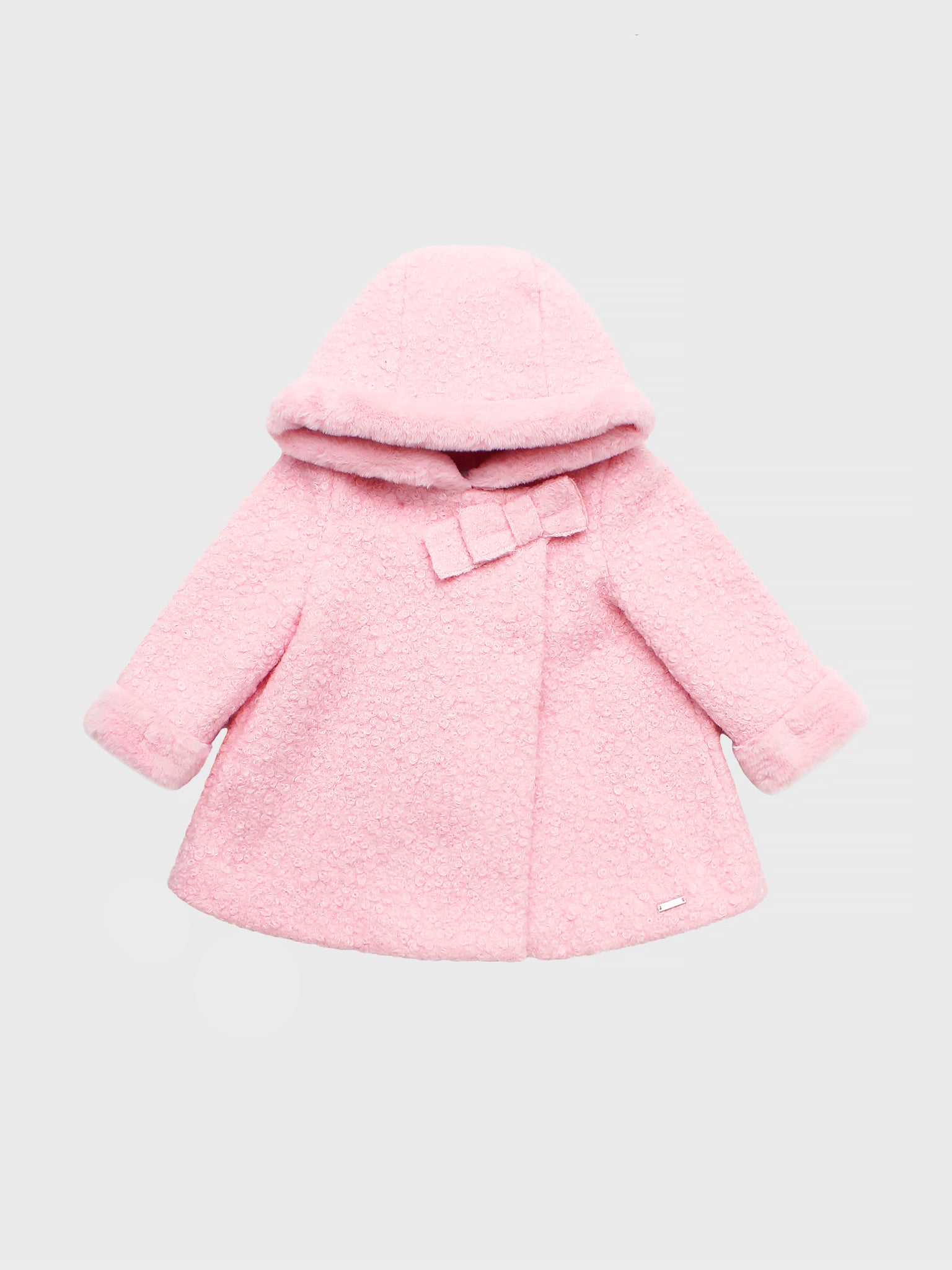 Mayoral Girls' Shearling Coat - Saint Bernard
