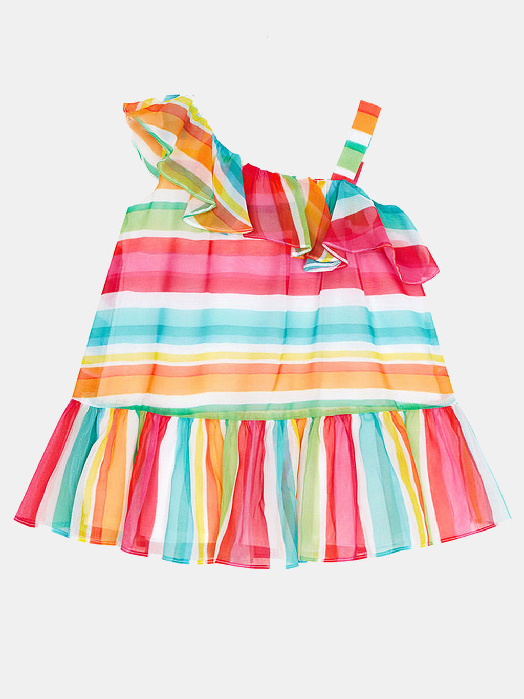 Mayoral Little Girls' Watermelon Dress - Saint Bernard