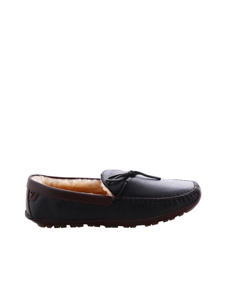 Trask Men's Polson Shearling Lined Driving Loafer - Saint Bernard