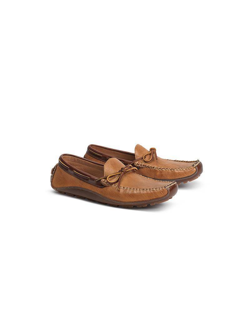 Trask Men's Drake Driver Moccasin - Saint Bernard
