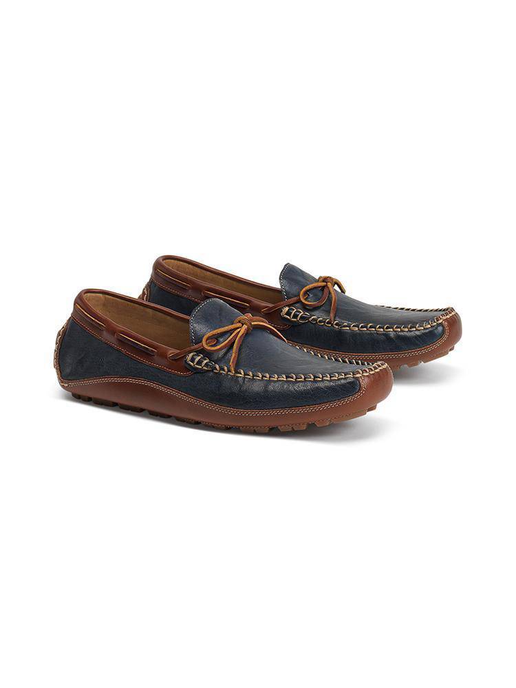 Trask Driver Moccasin - Saint Bernard
