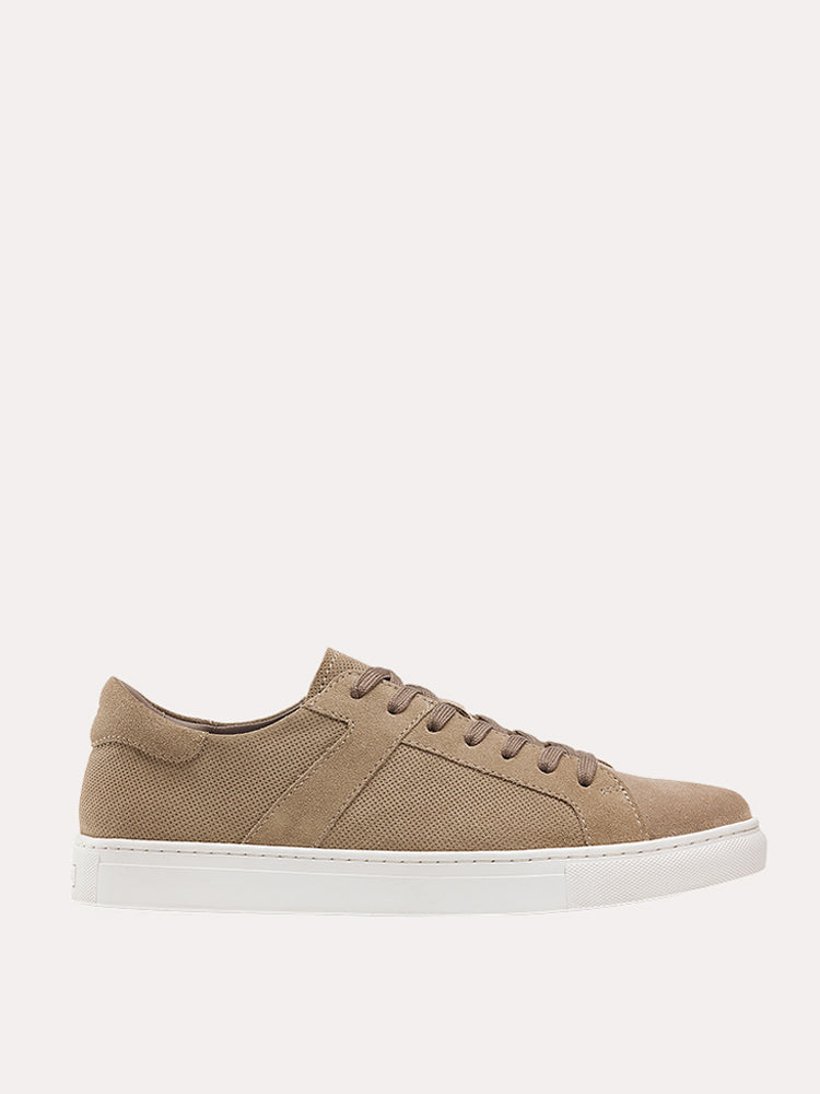 Trask Men's Aaron Taupe English Suede