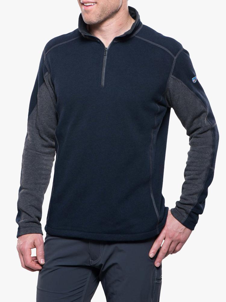 Kuhl Men's Revel Quarter Zip Sweater - Saint Bernard